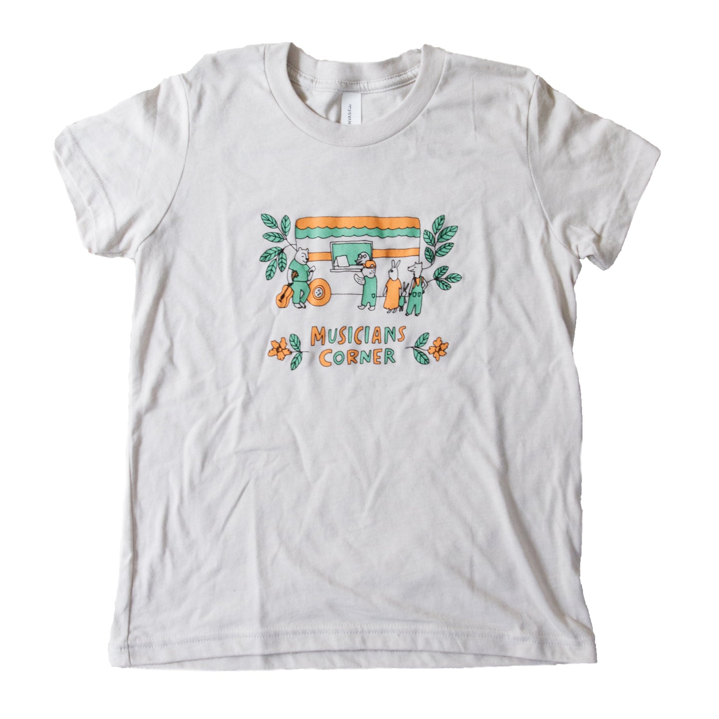 Musicians Corner Food Truck Children's T-Shirt