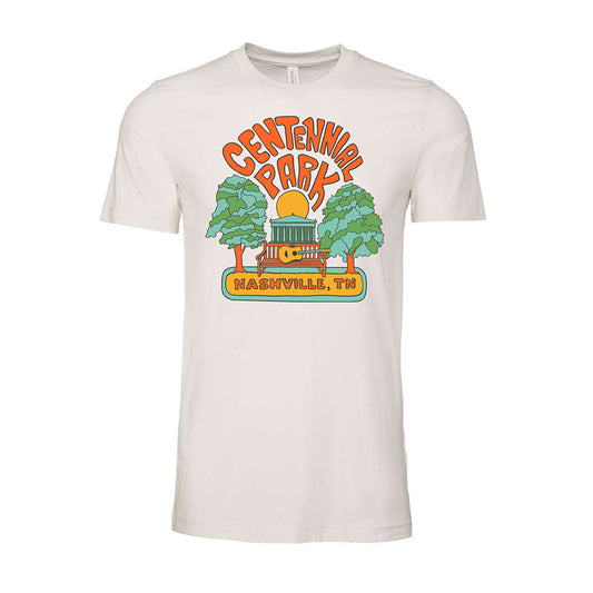 TS Centennial Park Bench T-Shirt - Guitar