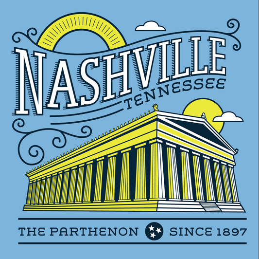 Athens of the South Nashville Parthenon T-Shirt