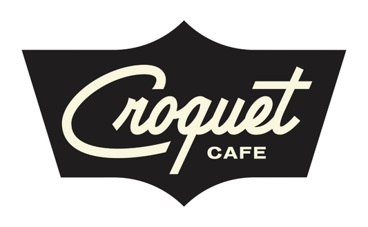 Croquet Cafe Logo Sticker
