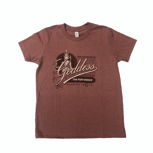 Athena Goddess Nashville Parthenon Children's T-Shirt